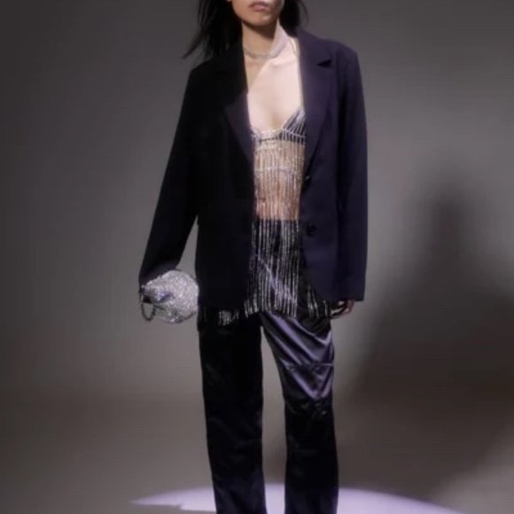 Urban Outfitters Jules Suiting Blazer, Size Small - Picture 1 of 4